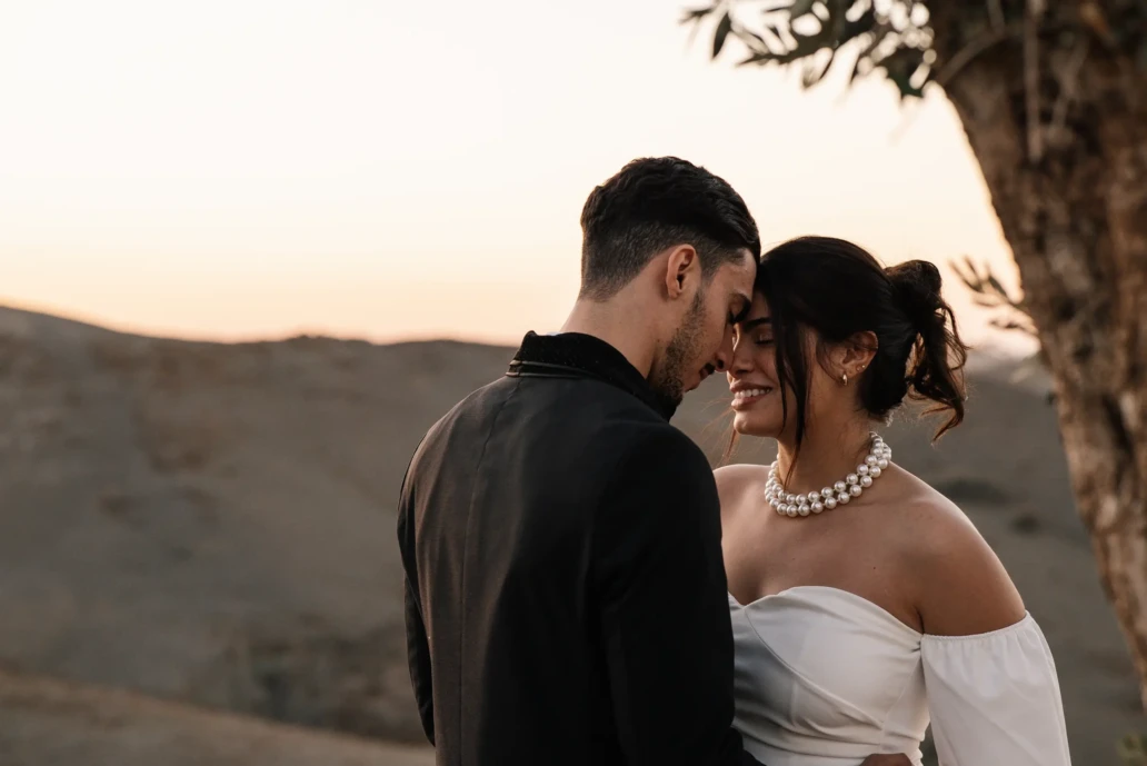arab wedding couple Marrakech desert luxury wedding photography