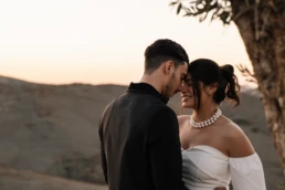 arab wedding couple Marrakech desert luxury wedding photography