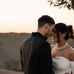 arab wedding couple Marrakech desert luxury wedding photography